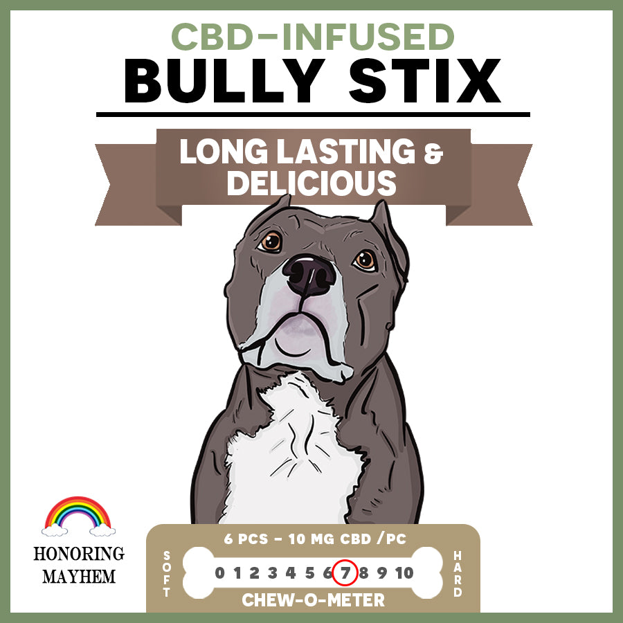 Bully Stix (6) 10mg CBD/pc