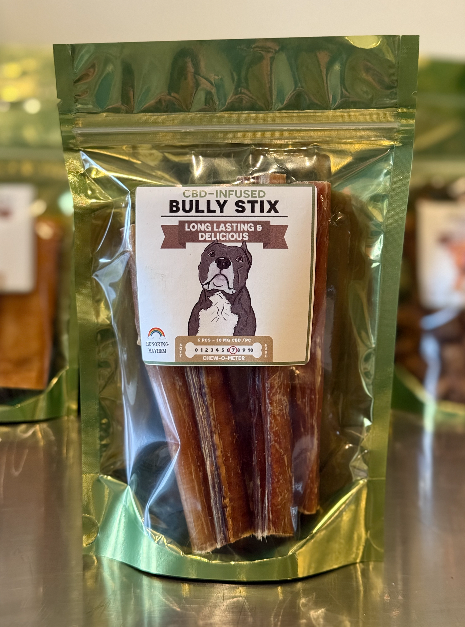 Bully Stix (6) 10mg CBD/pc